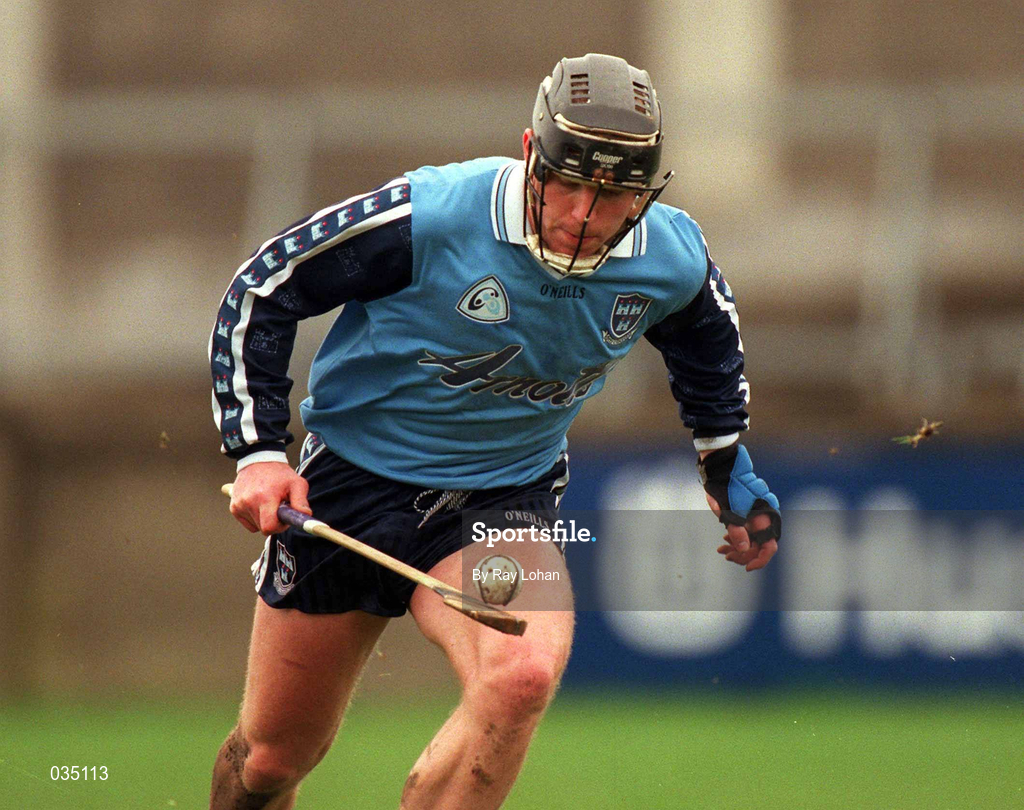 27 February 2000; Shane Ryan of Dublin during the Allianz National Hurling League Division 1A Round 2 match between Dublin and Kerry at Parnell Park in Dublin. Photo by Ray Lohan/Sportsfile