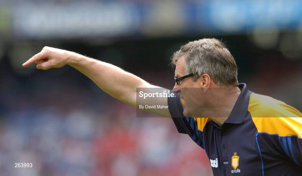 29 July 2007; Tony Considine, Clare manager. Guinness All-Ireland Senior Hurling Championship Quarter-Final, Clare v Limerick, Croke Park, Dublin. Picture credit; David Maher / SPORTSFILE