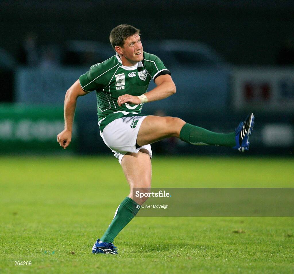 24 August 2007; Ronan O'Gara, Ireland. Rugby World Cup Warm-Up Game, Ireland v Italy, Ravenhill Park, Belfast, Co. Antrim. Picture credit: Oliver McVeigh / SPORTSFILE