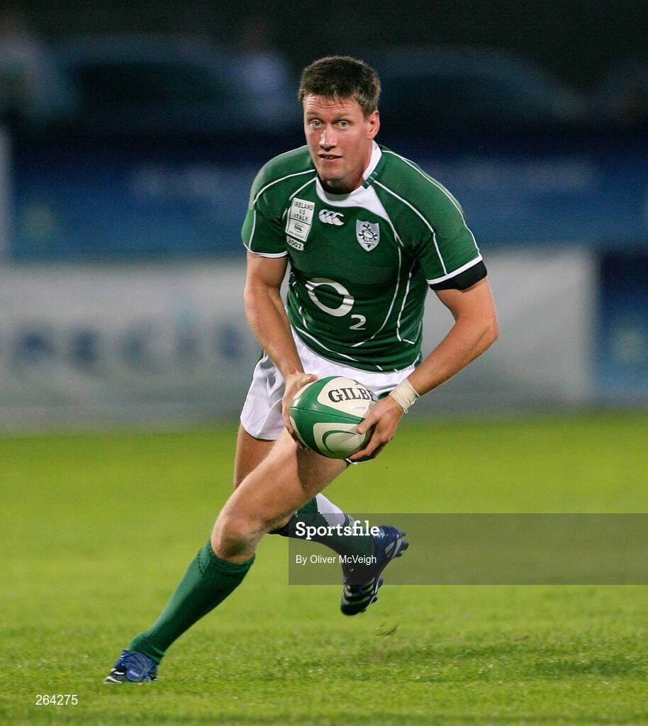 24 August 2007; Ronan O'Gara, Ireland. Rugby World Cup Warm-Up Game, Ireland v Italy, Ravenhill Park, Belfast, Co. Antrim. Picture credit: Oliver McVeigh / SPORTSFILE