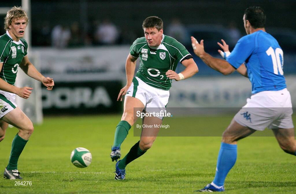 24 August 2007; Ronan O'Gara, Ireland. Rugby World Cup Warm-Up Game, Ireland v Italy, Ravenhill Park, Belfast, Co. Antrim. Picture credit: Oliver McVeigh / SPORTSFILE