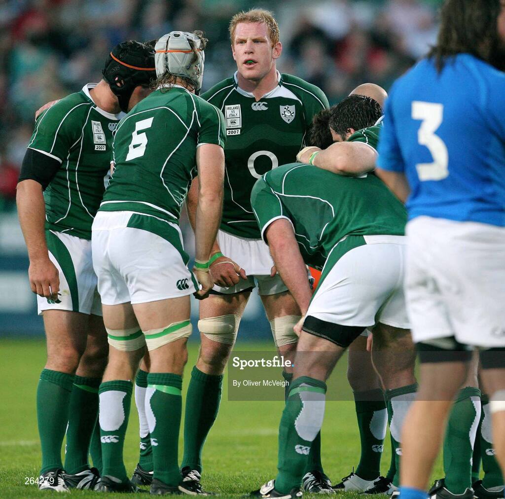 24 August 2007; Paul O'Connell, Ireland. Rugby World Cup Warm-Up Game, Ireland v Italy, Ravenhill Park, Belfast, Co. Antrim. Picture credit: Oliver McVeigh / SPORTSFILE