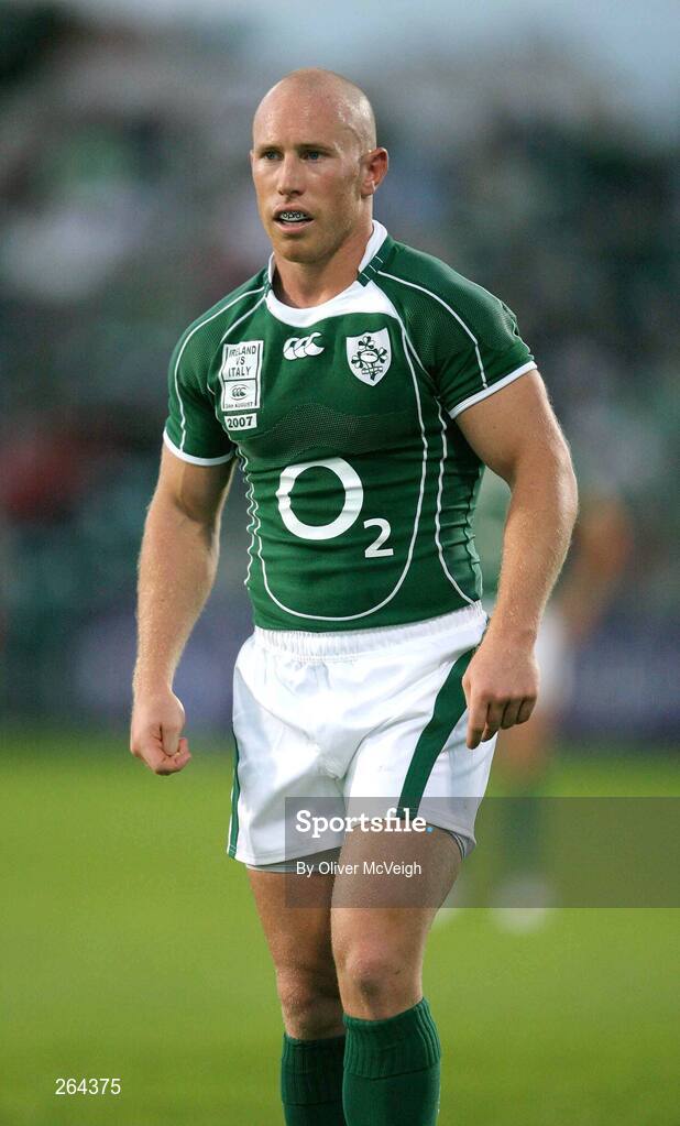 24 August 2007; Peter Stringer, Ireland. Rugby World Cup Warm-Up Game, Ireland v Italy, Ravenhill Park, Belfast, Co. Antrim. Picture credit: Oliver McVeigh / SPORTSFILE