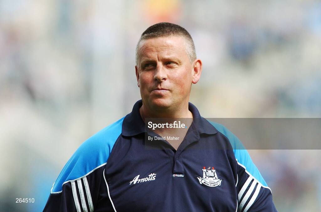 26 August 2007; Dublin manager Paul Caffrey during the game. Bank of Ireland All-Ireland Senior Football Championship Semi Final, Dublin v Kerry, Croke Park, Dublin. Picture credit: David Maher / SPORTSFILE