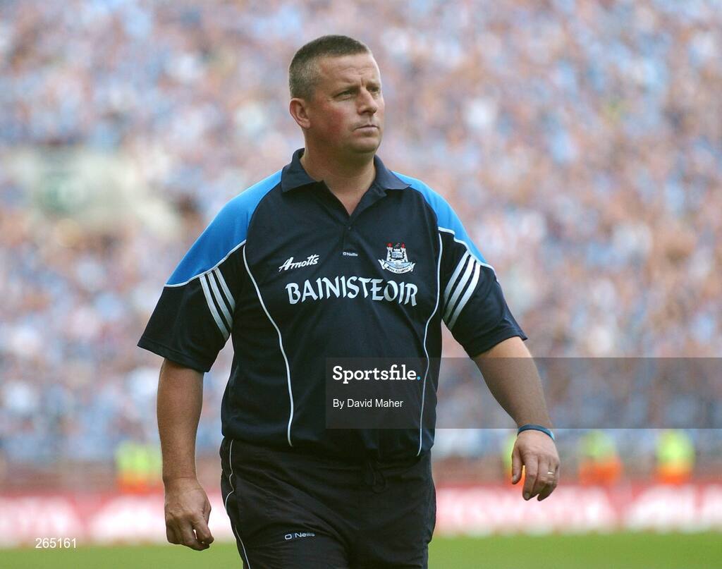 26 August 2007; Paul Caffrey, Dublin manager. Bank of Ireland Senior Football Championship Semi Final, Dublin v Kerry, Croke Park, Dublin. Picture credit: David Maher / SPORTSFILE