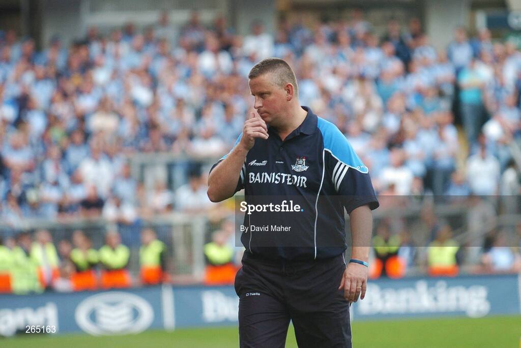 26 August 2007; Paul Caffrey, Dublin manager. Bank of Ireland Senior Football Championship Semi Final, Dublin v Kerry, Croke Park, Dublin. Picture credit: David Maher / SPORTSFILE