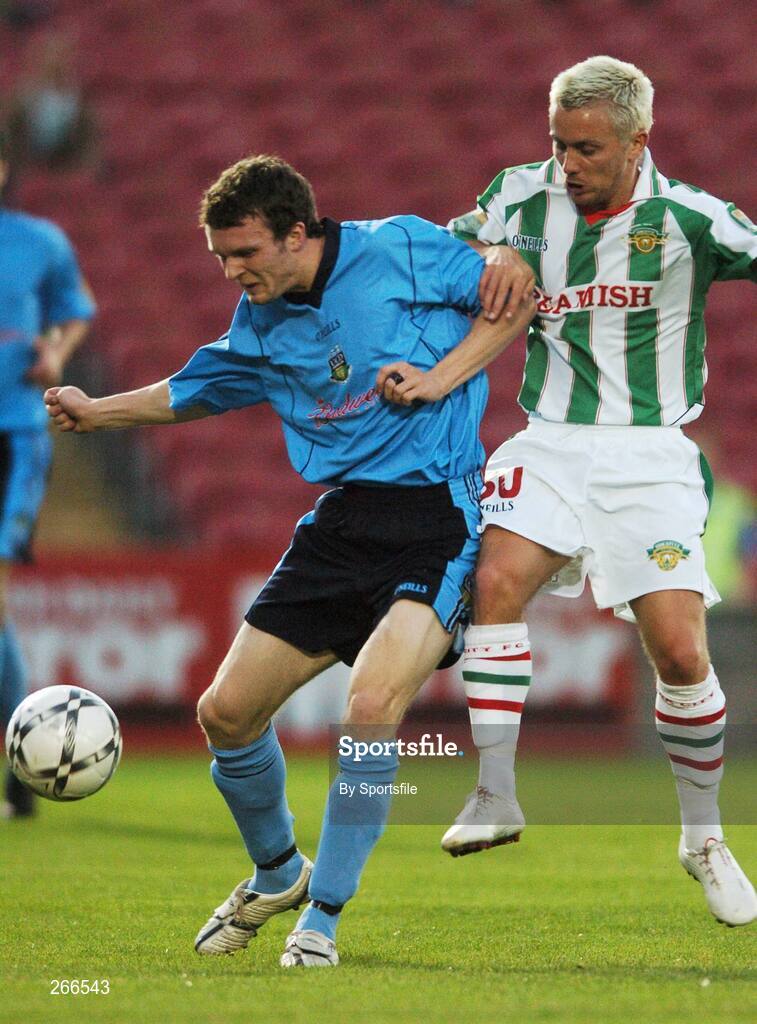10 September 2007; Timmy Purcell, UCD, in action against Liam Kearney, Cork City. eircom League of Ireland Premier Division, Cork City v  UCD, Turners Cross, Cork. Photo by Sportsfile