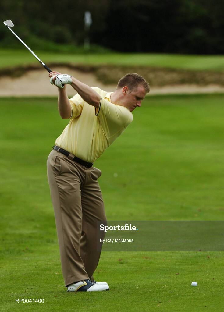 12 September 2007; Gerald Gallen, Balbriggan G.C., Dublin, plays his approach shot to the 12th during the Bulmers Junior Cup Semi-Finals. Bulmers Cups and Shields Finals 2007, Shandon Park Golf Club, Belfast, Co. Antrim. Picture credit: Ray McManus / SPORTSFILE