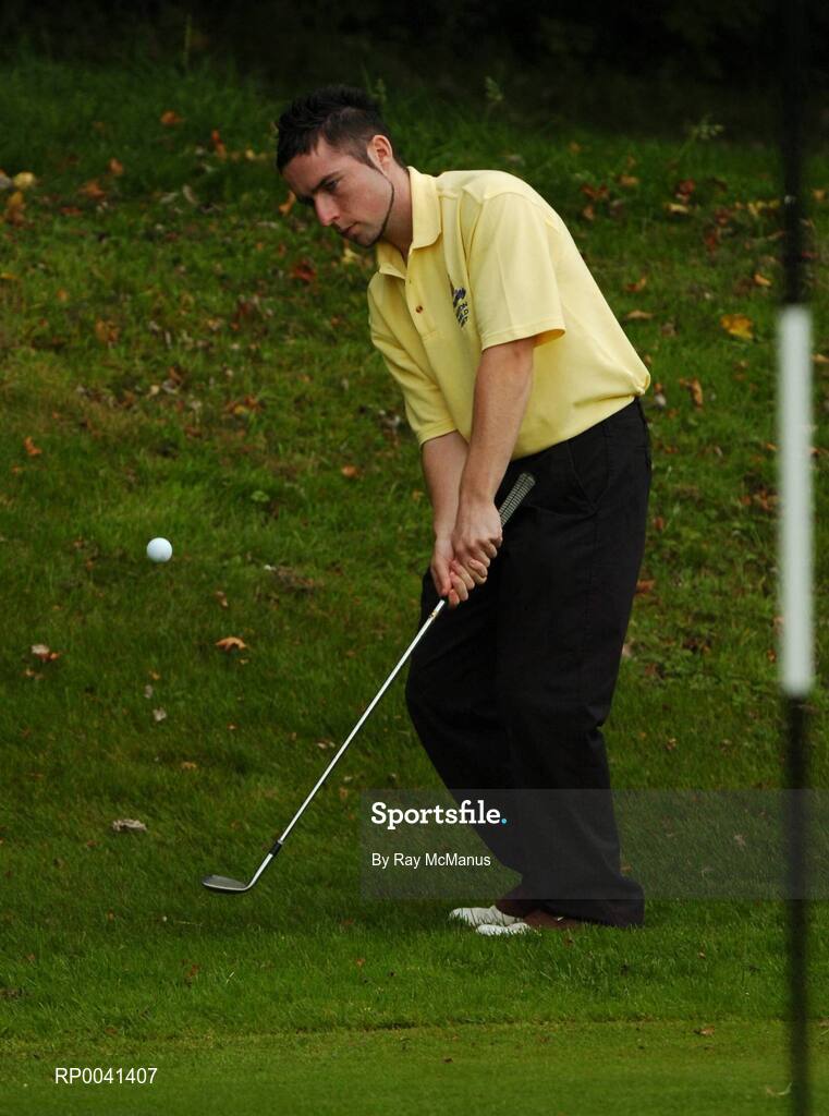 12 September 2007; Conor O'Toole, Forrest Little G.C., Dublin, chips in to the 15th green during the Bulmers Barton Shield Semi-Finals. Bulmers Cups and Shields Finals 2007, Shandon Park Golf Club, Belfast, Co. Antrim. Picture credit: Ray McManus / SPORTSFILE