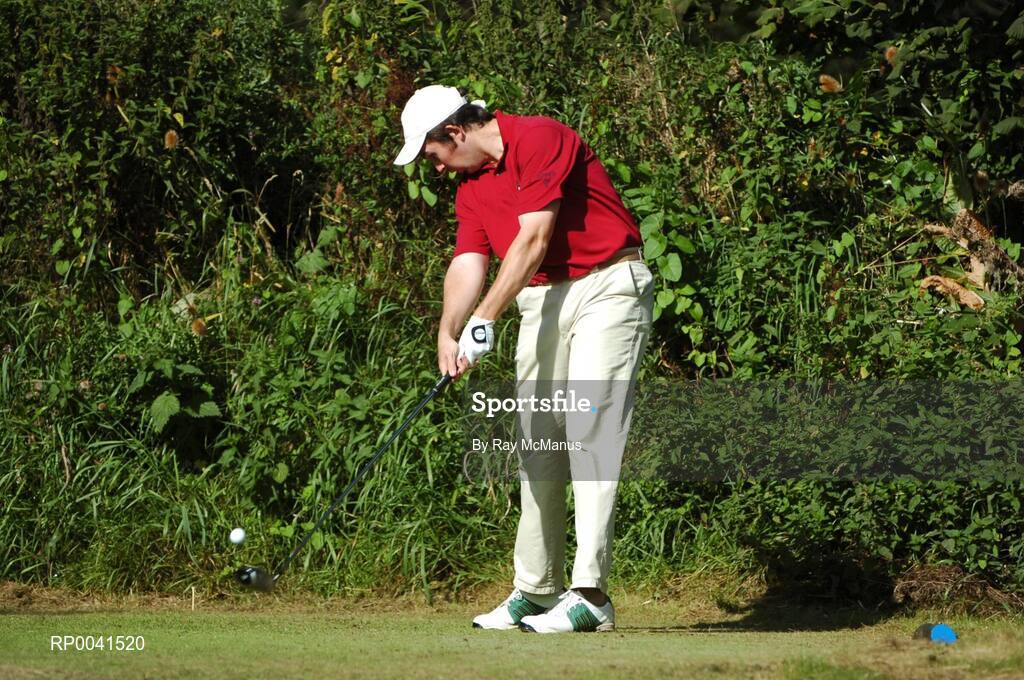 15 September 2007; Richard Kilpatrick, Banbridge Golf Club, Co. Down, drives from the 11th tee box during the Magners Senior Cup Final. Magners Cups and Shields Finals 2007, Shandon Park Golf Club, Belfast, Co. Antrim. Picture credit: Ray McManus / SPORTSFILE