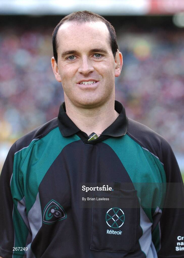 16 September 2007; Referee David Coldrick. Bank of Ireland All-Ireland Senior Football Championship Final, Kerry v Cork, Croke Park, Dublin. Picture credit; Brian Lawless / SPORTSFILE