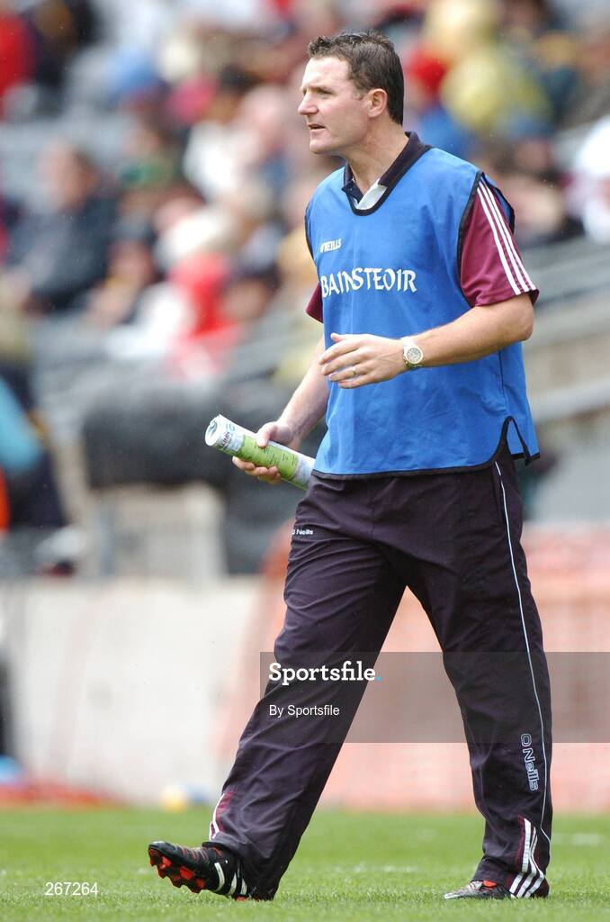 16 September 2007; Galway manager Alan Mulholland. ESB All-Ireland Minior Football Championship Final, Galway v Derry, Croke Park, Dublin. Picture credit; Paul Mohan / SPORTSFILE