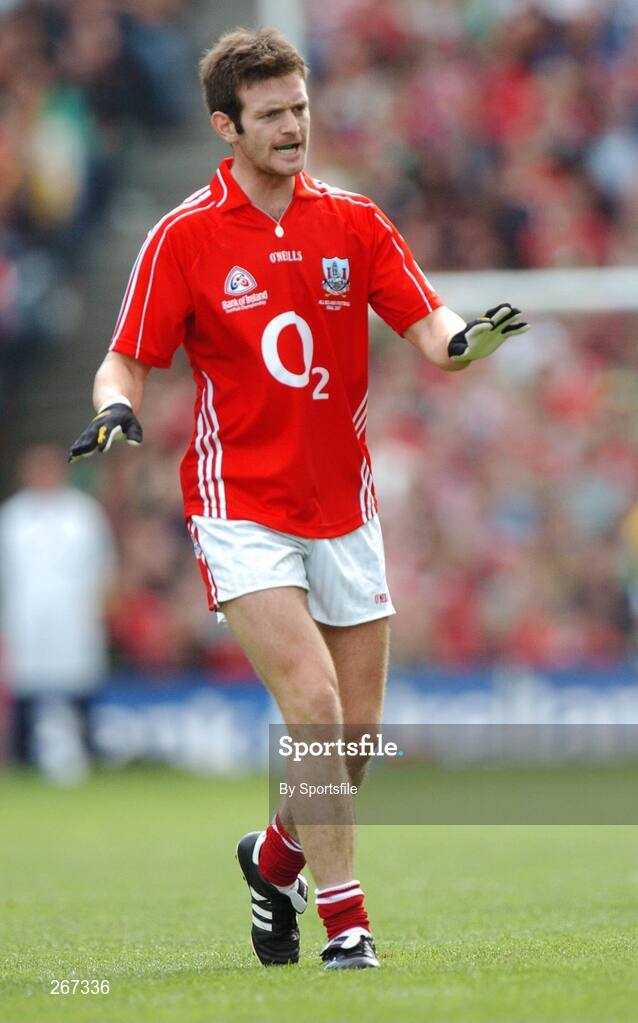 16 September 2007; Derek Kavanagh, Cork. Bank of Ireland All-Ireland Senior Football Championship Final, Kerry v Cork, Croke Park, Dublin. Picture credit; Paul Mohan / SPORTSFILE