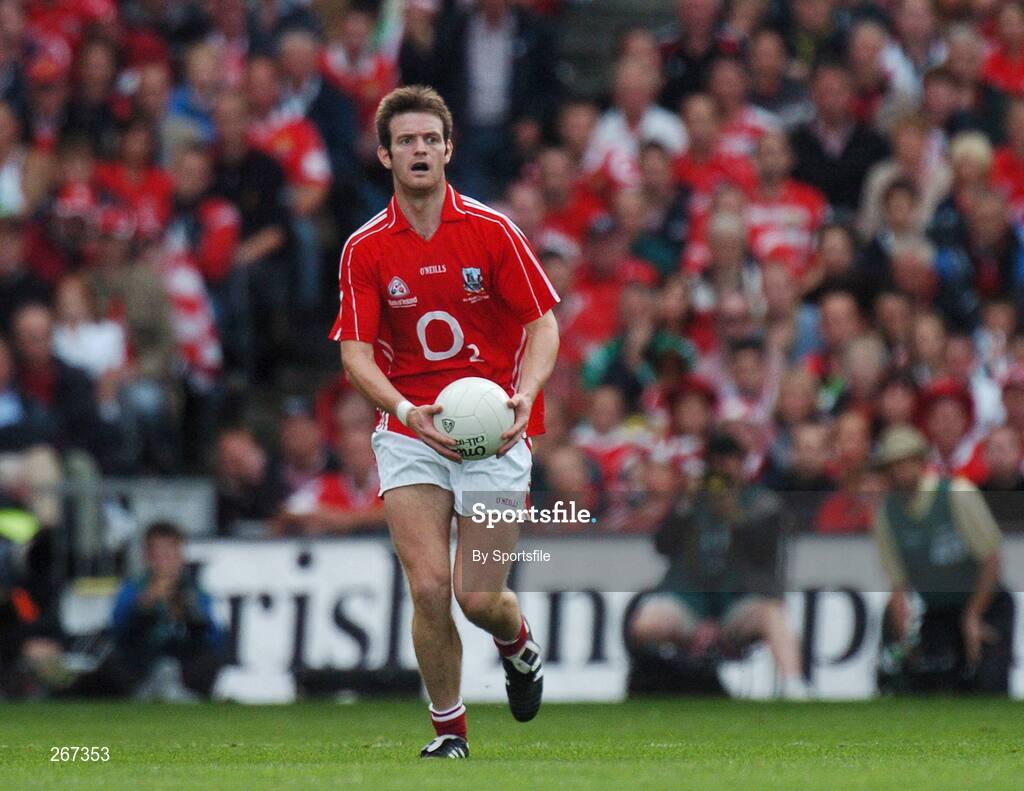 16 September 2007; Derek Kavanagh, Cork. Bank of Ireland All-Ireland Senior Football Championship Final, Kerry v Cork, Croke Park, Dublin. Picture credit; Paul Mohan / SPORTSFILE