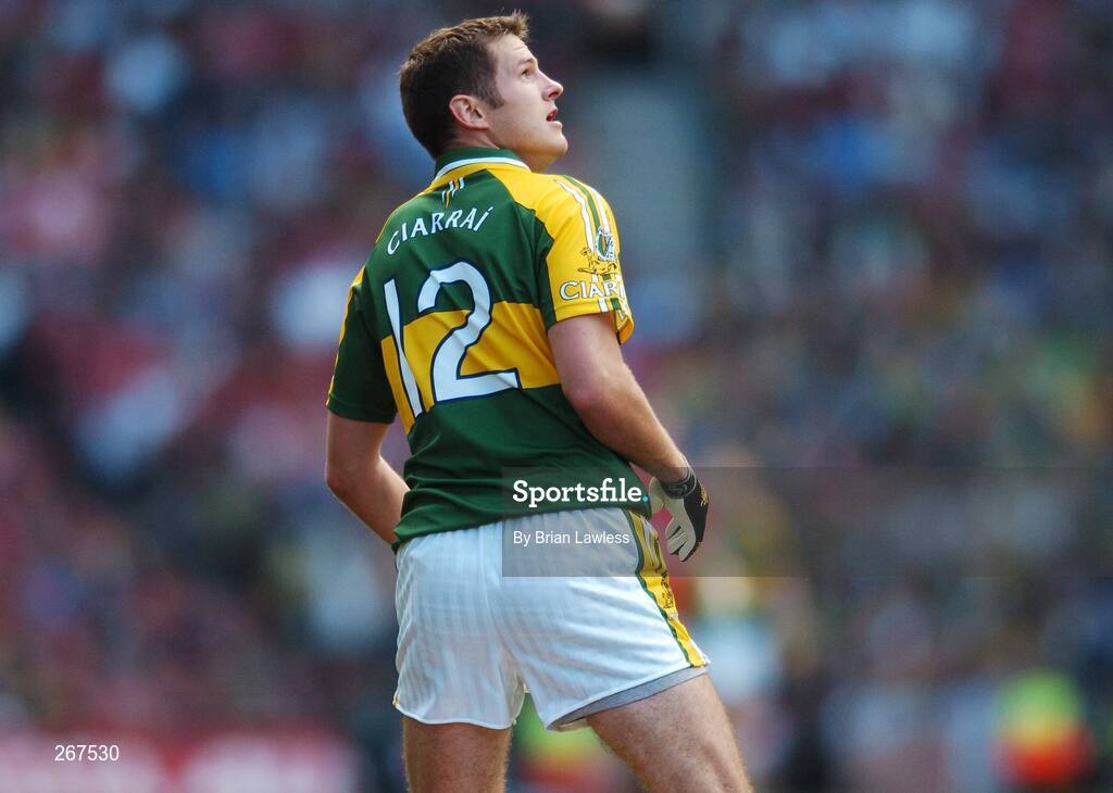 16 September 2007; Kerry's Eoin Brosnan. Bank of Ireland All-Ireland Senior Football Championship Final, Kerry v Cork, Croke Park, Dublin. Picture credit; Brian Lawless / SPORTSFILE