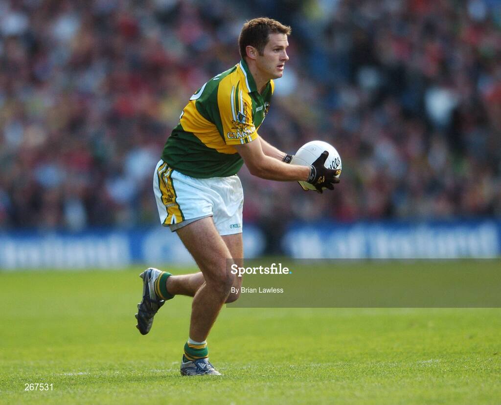 16 September 2007; Kerry's Eoin Brosnan. Bank of Ireland All-Ireland Senior Football Championship Final, Kerry v Cork, Croke Park, Dublin. Picture credit; Brian Lawless / SPORTSFILE