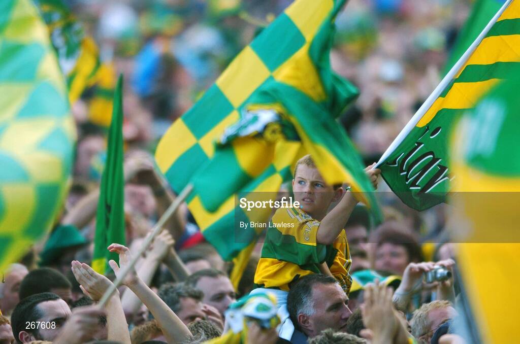 16 September 2007; Kerry fans on the pitch after the match. Bank of Ireland All-Ireland Senior Football Championship Final, Kerry v Cork, Croke Park, Dublin. Picture credit; Brian Lawless / SPORTSFILE