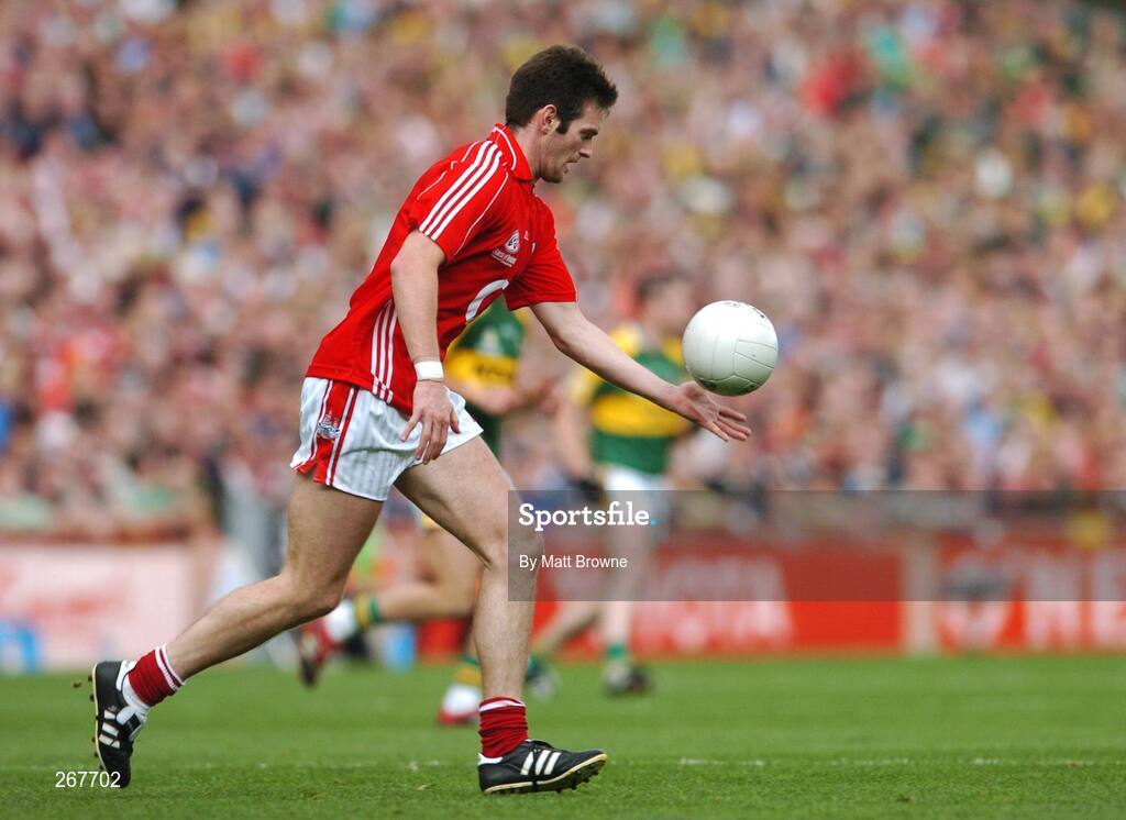 16 September 2007; Derek Kavanagh, Cork. Bank of Ireland All-Ireland Senior Football Championship Final, Kerry v Cork, Croke Park, Dublin. Picture credit; Matt Browne / SPORTSFILE