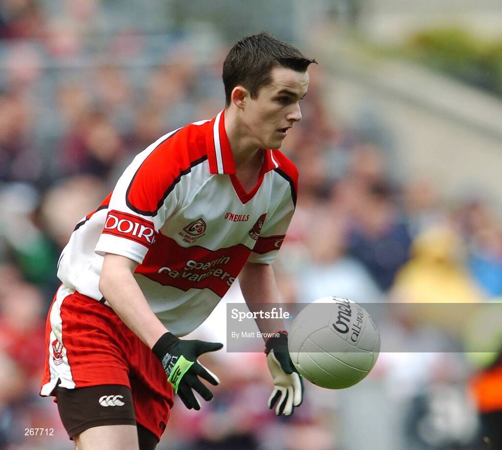 16 September 2007; Carlus McWilliams, Derry. ESB All-Ireland Minior Football Championship Final, Galway v Derry, Croke Park, Dublin. Picture credit; Matt Browne / SPORTSFILE