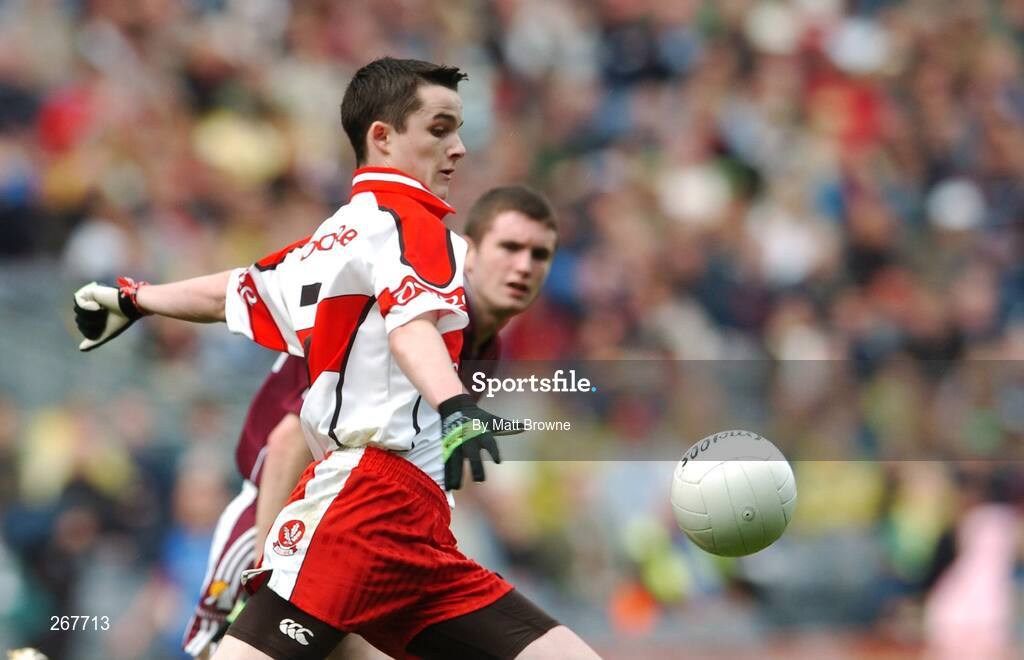 16 September 2007; Carlus McWilliams, Derry. ESB All-Ireland Minior Football Championship Final, Galway v Derry, Croke Park, Dublin. Picture credit; Matt Browne / SPORTSFILE