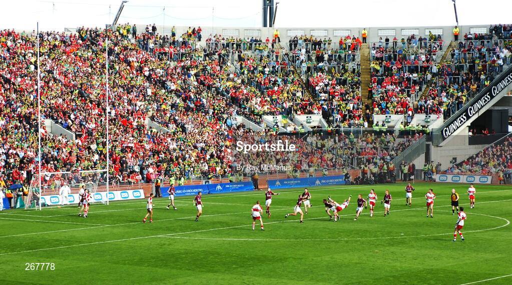 16 September 2007; A general view of Croke Park during the game ESB All-Ireland Minior Football Championship Final, Galway v Derry, Croke Park, Dublin. Picture credit; Ray McManus / SPORTSFILE