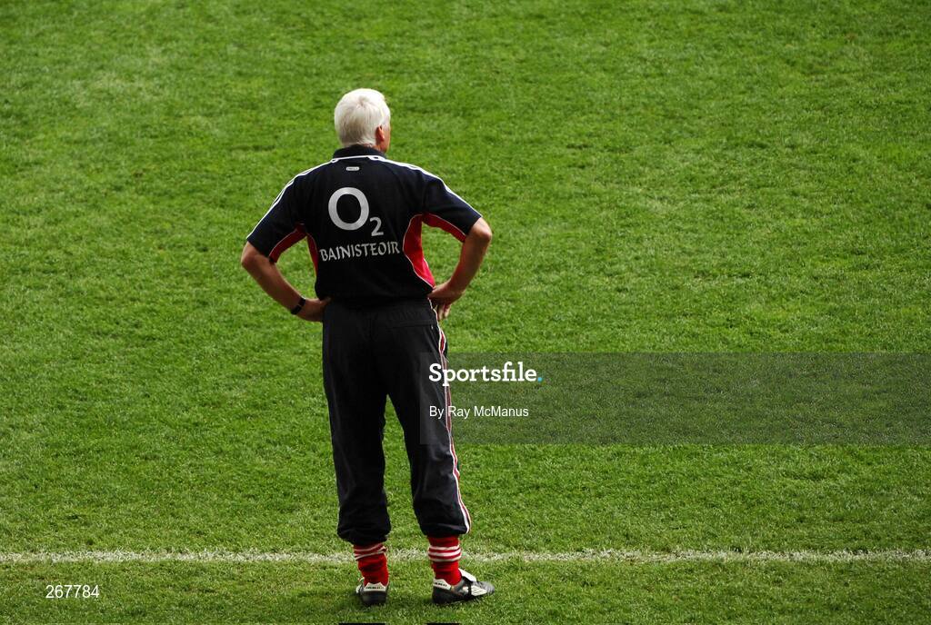 16 September 2007; Cork manager Billy Morgan. Bank of Ireland All-Ireland Senior Football Championship Final, Kerry v Cork, Croke Park, Dublin. Picture credit; Ray McManus / SPORTSFILE