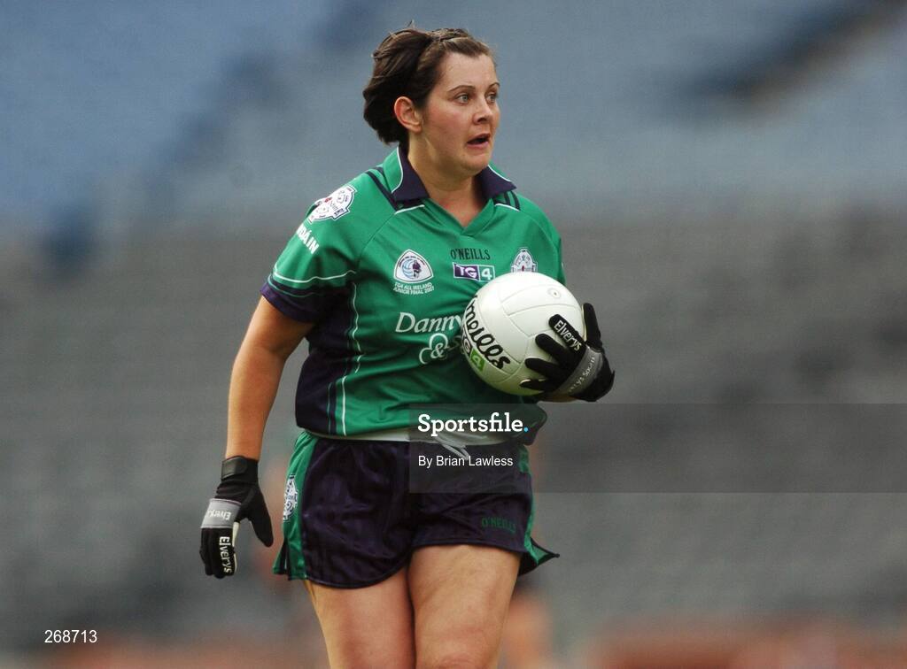 23 September 2007; London's Siobhan Magner. TG4 All-Ireland Ladies Junior Football Championship Final, London v Kilkenny, Croke Park, Dublin. Picture credit; Brian Lawless / SPORTSFILE