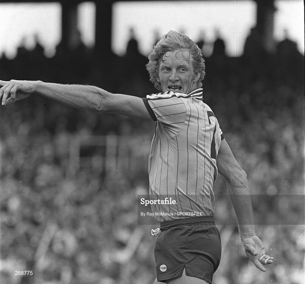 24 June 1984; Mick Holden of Dublin during the Leinster Football Final match between Offaly and Dublin at Croke Park, Dublin. Photo by Ray McManus/Sportsfile