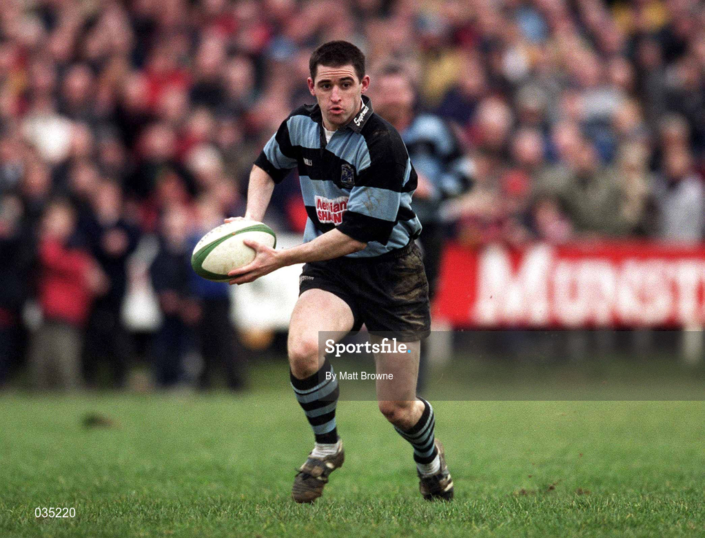 13 February 2000; Conor Burke of Shannon during the AIB All-Ireland League Division 1 match between Garryowen and Shannon at Dooradoyle in Limerick. Photo by Matt Browne/Sportsfile
