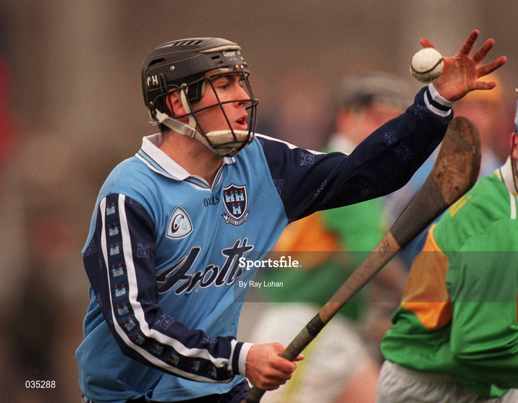27 February 2000; David Henry of Dublin during the Allianz National Hurling League Division 1A Round 2 match between Dublin and Kerry at Parnell Park in Dublin. Photo by Ray Lohan/Sportsfile