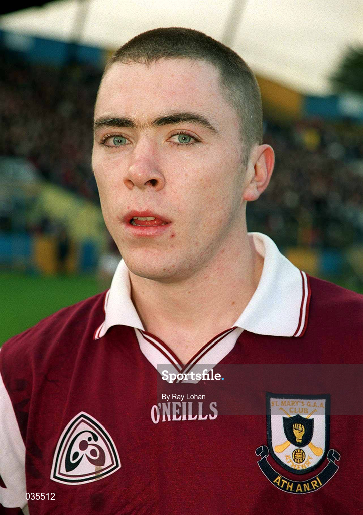 13 February 2000; Eugene Cloonan of Athenry before the AIB All-Ireland Senior Club Hurling Championship Semi-Final match between Athenry and Birr at Semple Stadium in Thurles, Tipperary. Photo by Ray Lohan/Sportsfile *** Local Caption ***
