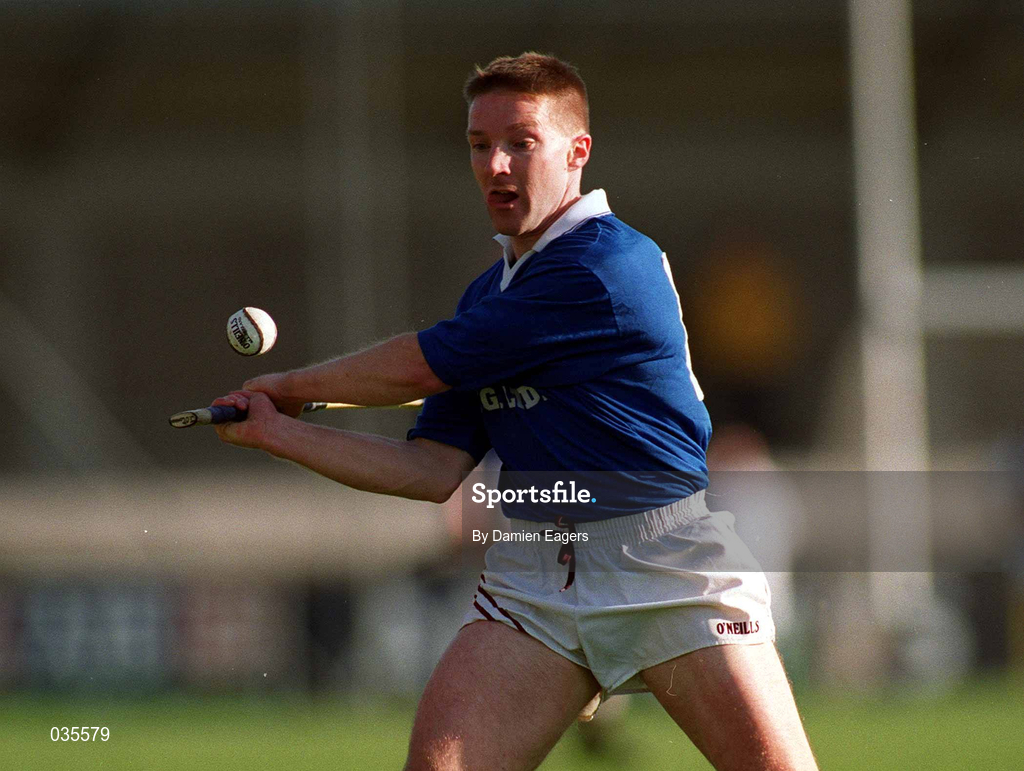 13 February 2000; Jamesie O'Connor of St Joseph's Doora Barefield during the AIB All-Ireland Senior Club Hurling Championship Semi-Final match between Cushendall and St Joseph's Doora Barefield at Parnell Park in Dublin. Photo by Damien Eagers/Sportsfile