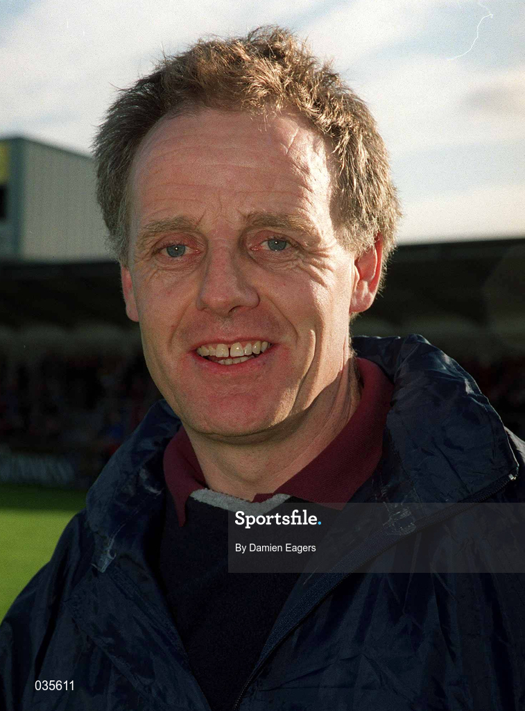 13 February 2000; Cushendall manager John Delargy before the AIB All-Ireland Senior Club Hurling Championship Semi-Final match between Cushendall and St Joseph's Doora Barefield at Parnell Park in Dublin. Photo by Damien Eagers/Sportsfile