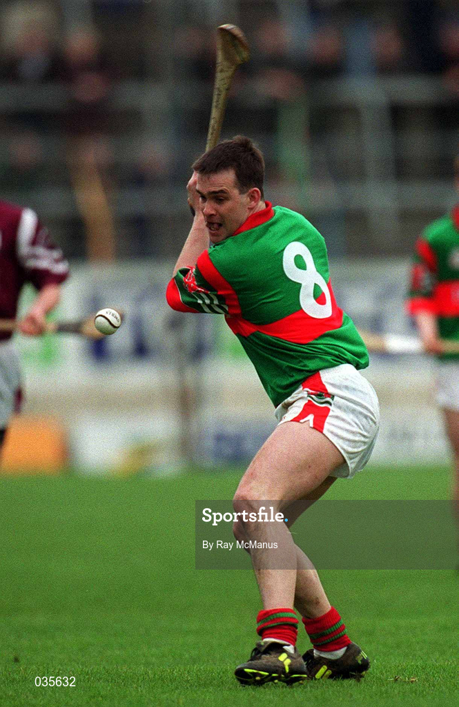 13 February 2000; Johnny Pilkington of Birr during the AIB All-Ireland Senior Club Hurling Championship Semi-Final match between Athenry and Birr at Semple Stadium in Thurles, Tipperary. Photo by Ray McManus/Sportsfile *** Local Caption ***