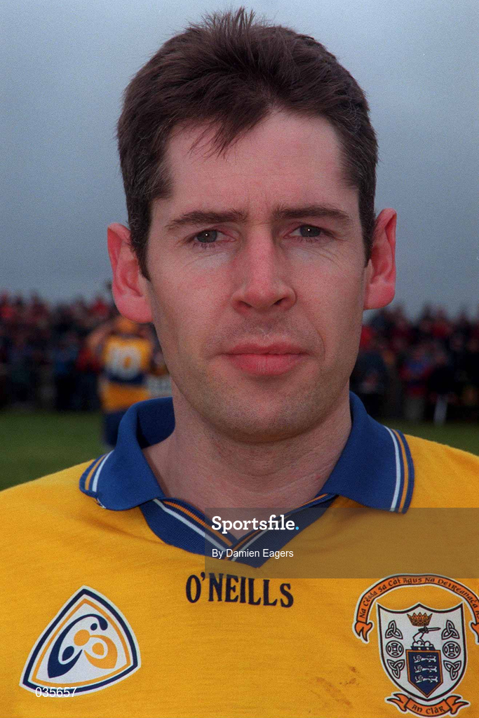27 February 2000; Ken Ralph of Clare before the Church & General National Hurling League Division 1A Round 2 match between Clare and Galway at Hennessy Park in Miltown Malbay, Clare. Photo by Damien Eagers/Sportsfile