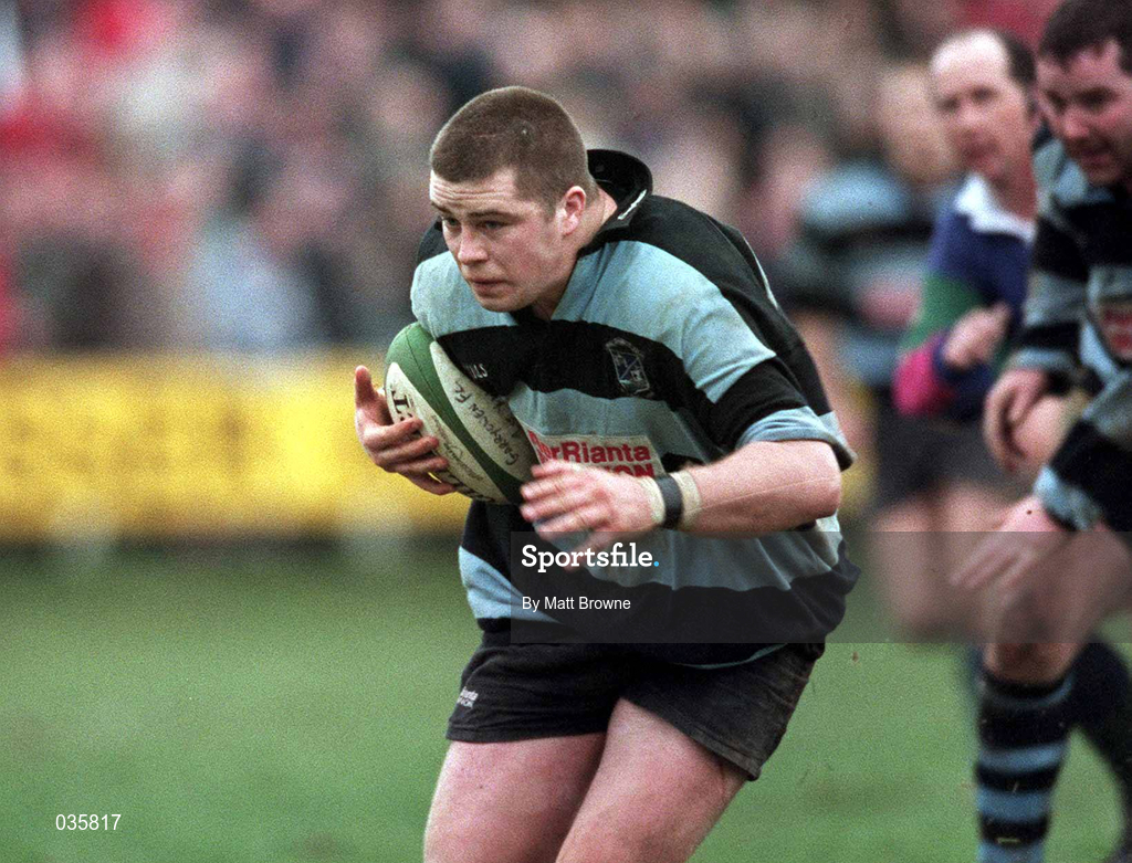 13 February 2000; Marcus Horan of Shannon during the AIB All-Ireland League Division 1 match between Garryowen and Shannon at Dooradoyle in Limerick. Photo by Matt Browne/Sportsfile
