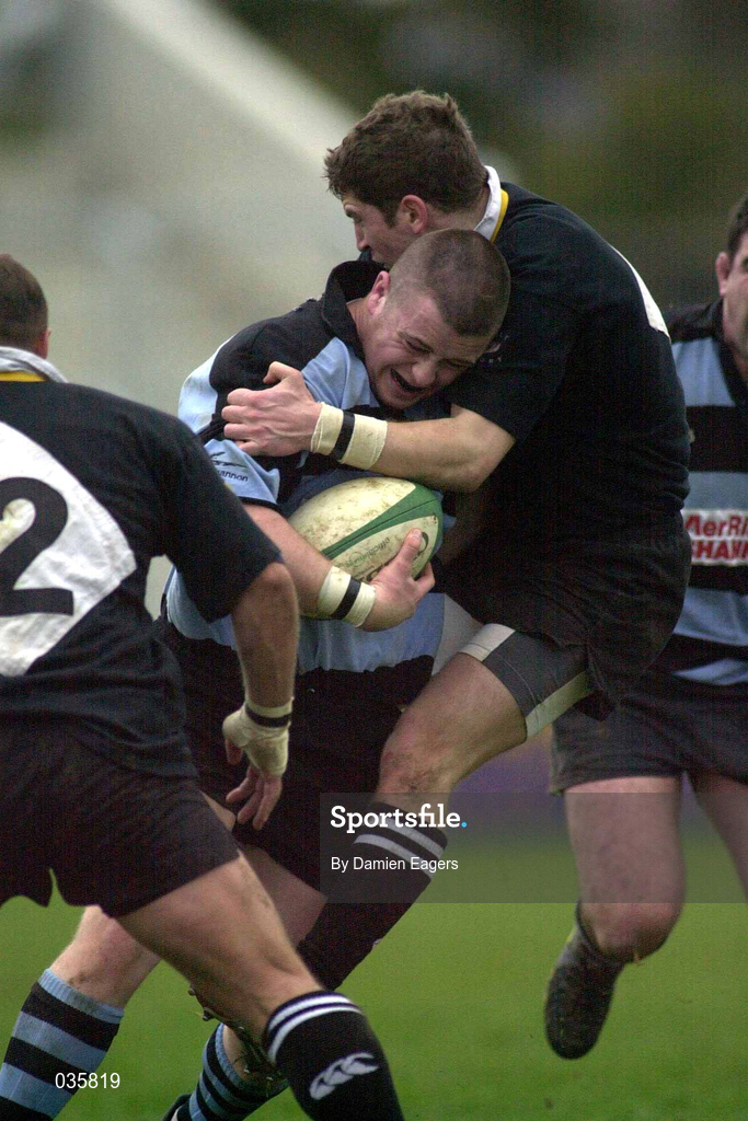 26 February 2000; Marcus Horan of Shannon during the AIB Rugby League Division 1 match between Shannon and Ballymena at Thomond Park in Limerick. Photo by Damien Eagers/Sportsfile