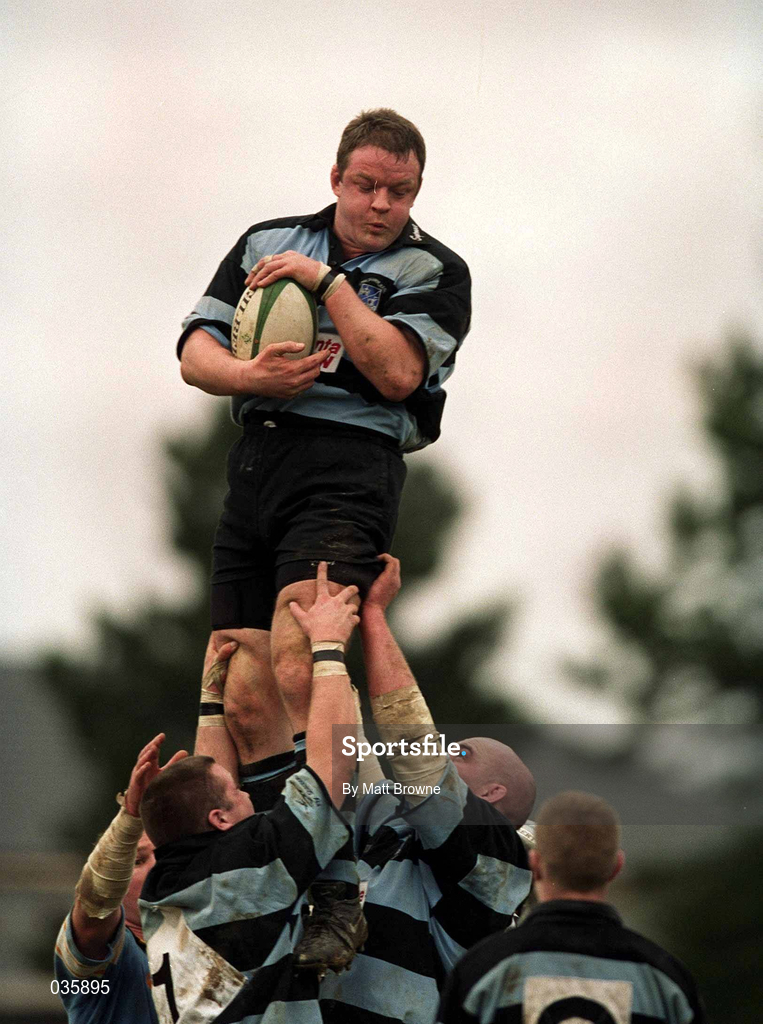 13 February 2000; Mick Galwey of Shannon during the AIB All-Ireland League Division 1 match between Garryowen and Shannon at Dooradoyle in Limerick. Photo by Matt Browne/Sportsfile