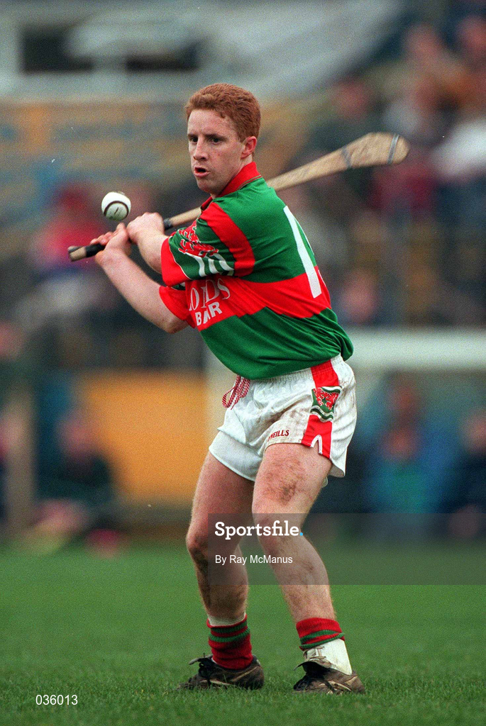 13 February 2000; Simon Whelahan of Birr during the AIB All-Ireland Senior Club Hurling Championship Semi-Final match between Athenry and Birr at Semple Stadium in Thurles, Tipperary. Photo by Ray McManus/Sportsfile