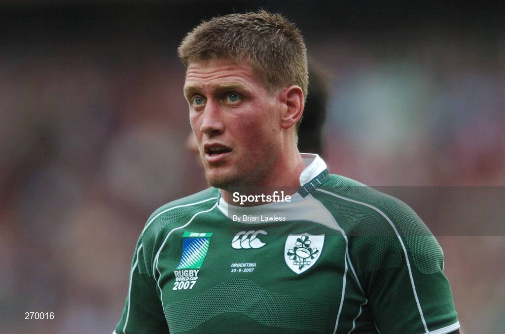 30 September 2007; Ireland's Ronan O'Gara. 2007 Rugby World Cup, Pool D, Ireland v Argentina, Parc des Princes, Paris, France. Picture credit; Brian Lawless / SPORTSFILE