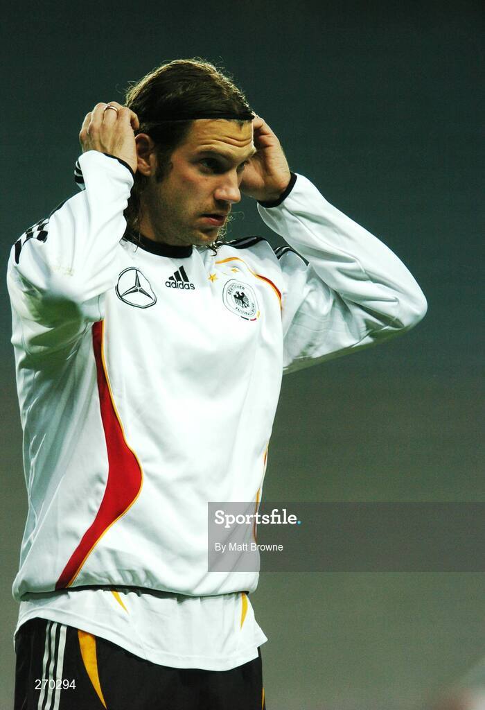 12 October 2007; Germany's captain Torsten Frings during squad training. Croke Park, Dublin. Picture credit; Matt Browne / SPORTSFILE