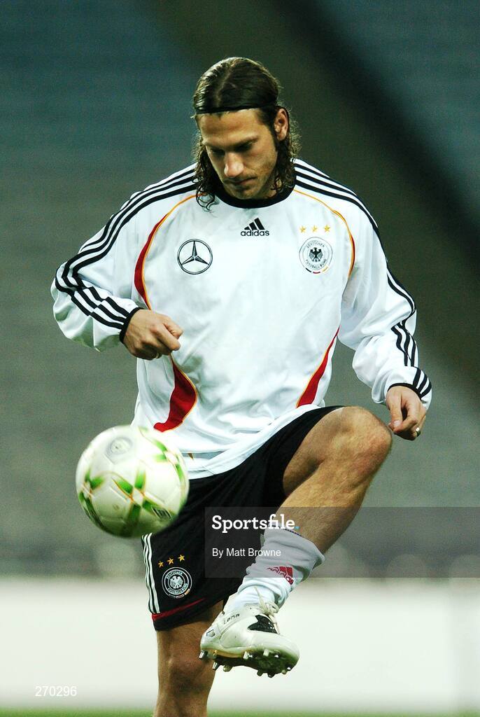 12 October 2007; Germany's captain Torsten Frings during squad training. Croke Park, Dublin. Picture credit; Matt Browne / SPORTSFILE