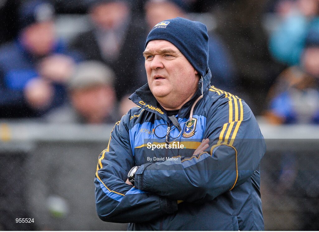25 January 2015; Roscommon manager John Evans. FBD Connacht League Final, Roscommon v Galway, Kiltoom, Co. Roscommon. Picture credit: David Maher / SPORTSFILE
