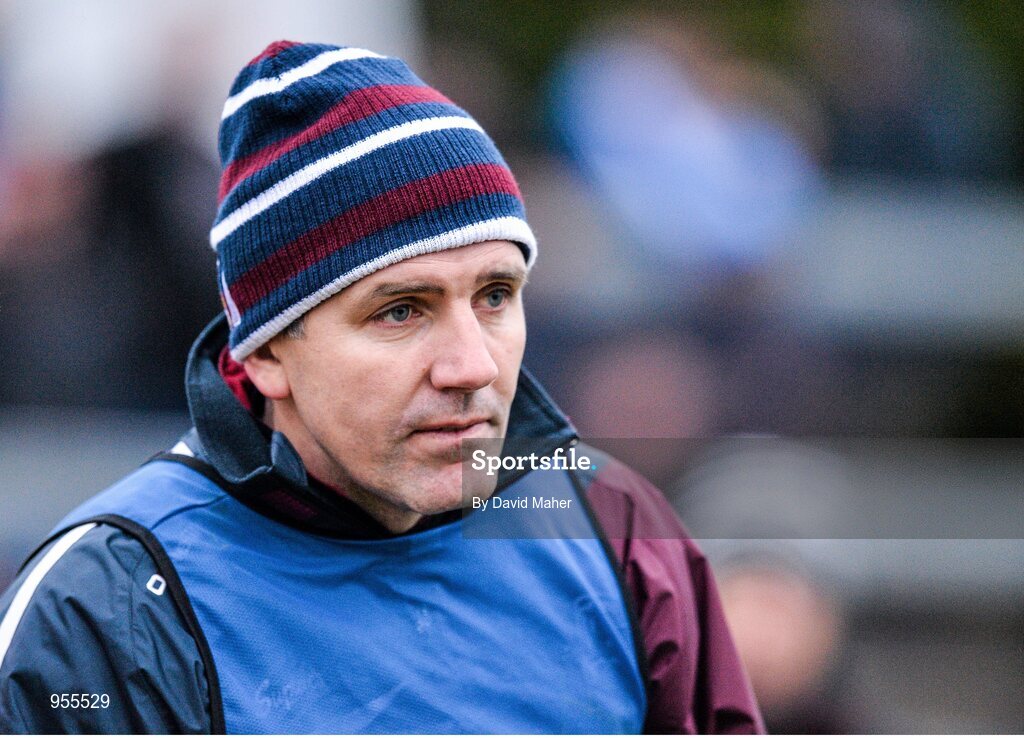 25 January 2015; Galway manager Kevin Walsh at the end of the game. FBD Connacht League Final, Roscommon v Galway, Kiltoom, Co. Roscommon. Picture credit: David Maher / SPORTSFILE