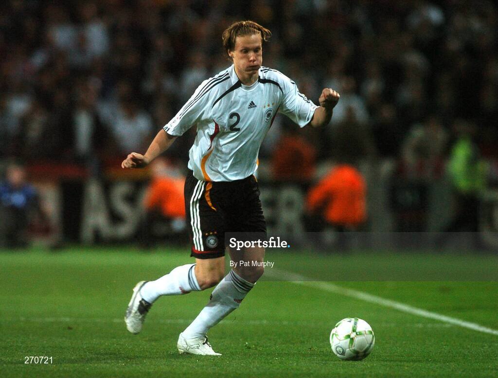 13 October 2007; Marcell Jansen, Germany. 2008 European Championship Qualifier, Republic of Ireland v Germany, Croke Park, Dublin. Picture credit; Pat Murphy / SPORTSFILE