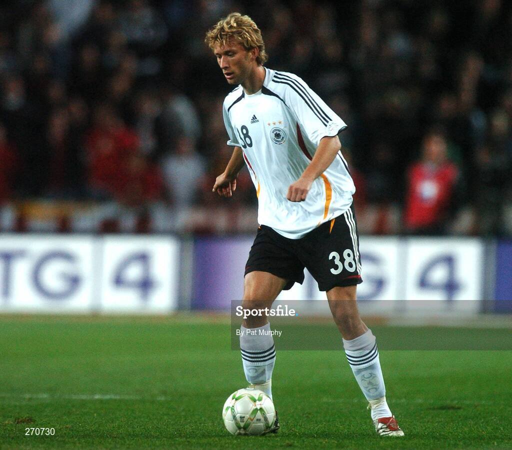 13 October 2007; Simon Rolfes, Germany. 2008 European Championship Qualifier, Republic of Ireland v Germany, Croke Park, Dublin. Picture credit; Pat Murphy / SPORTSFILE