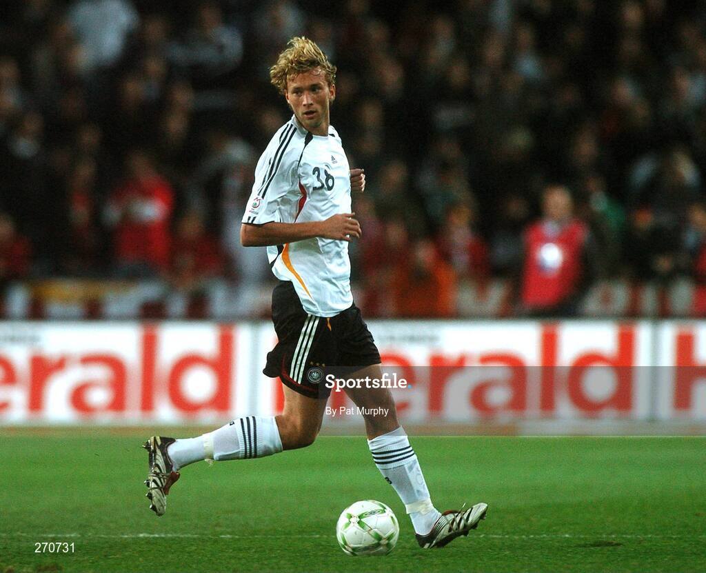 13 October 2007; Simon Rolfes, Germany. 2008 European Championship Qualifier, Republic of Ireland v Germany, Croke Park, Dublin. Picture credit; Pat Murphy / SPORTSFILE