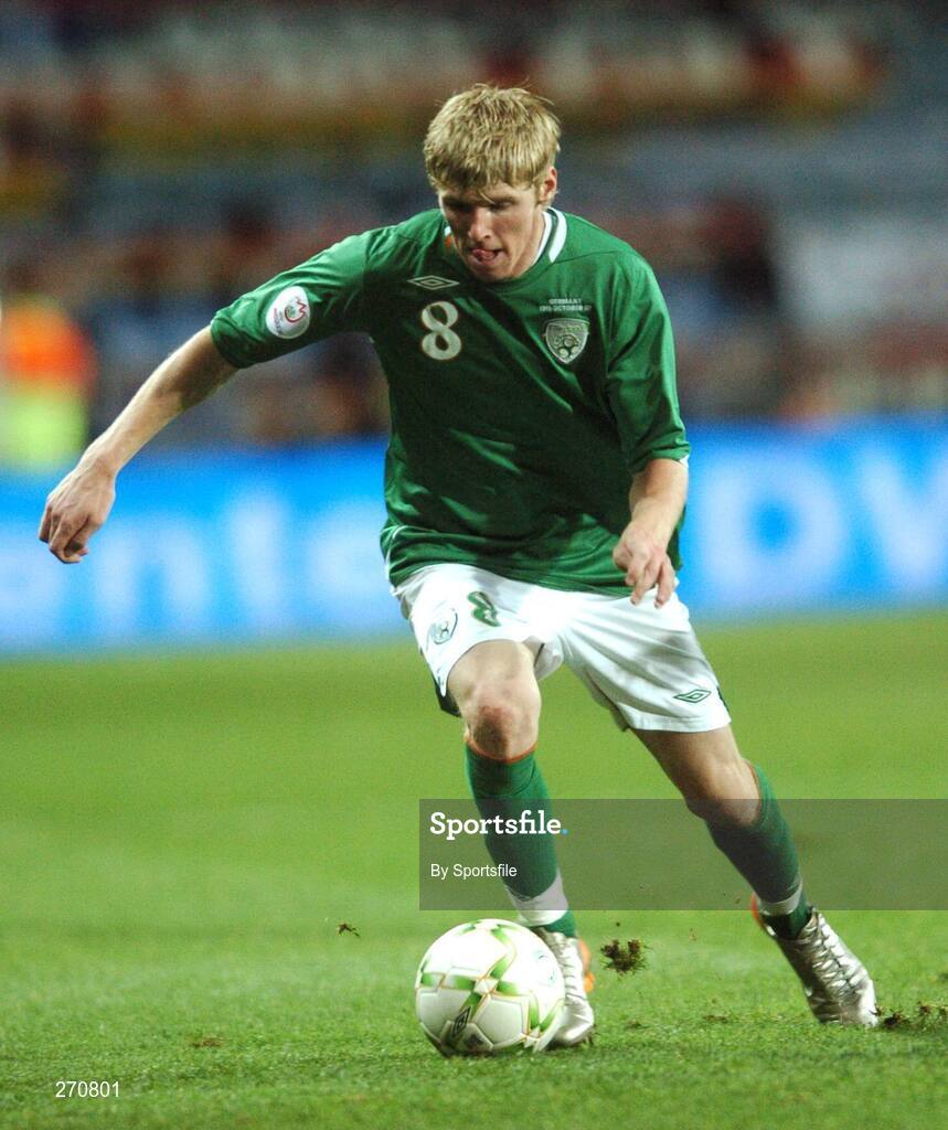 13 October 2007; Andrew Keogh, Republic of Ireland. 2008 European Championship Qualifier, Republic of Ireland v Germany, Croke Park, Dublin. Picture credit; Paul Mohan / SPORTSFILE