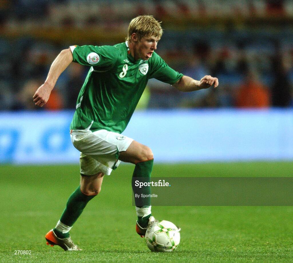 13 October 2007; Andrew Keogh, Republic of Ireland. 2008 European Championship Qualifier, Republic of Ireland v Germany, Croke Park, Dublin. Picture credit; Paul Mohan / SPORTSFILE