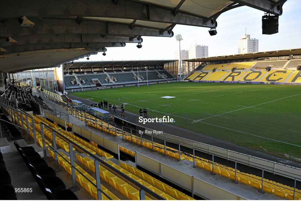 24 January 2015; A view of Stade Marcel Deflandre, home of La Rochelle Rugby. European Rugby Champions Cup 2014/15, Pool 2, Round 6, La Rochelle v Connacht, Stade Marcel Deflandre, La Rochelle, France. Picture credit: Ray Ryan / SPORTSFILE